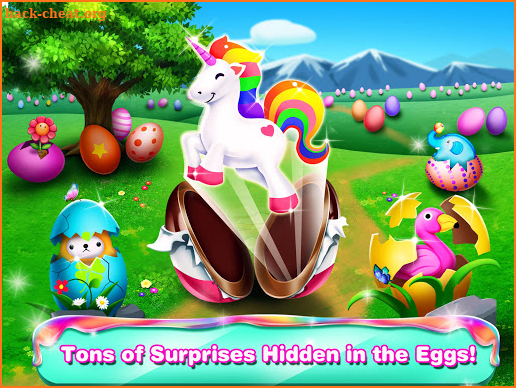 Chocolate Candy Surprise Eggs-Free Egg Games screenshot