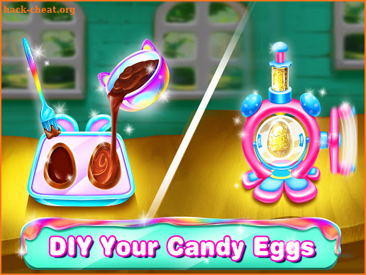 Chocolate Candy Surprise Eggs-Free Egg Games screenshot