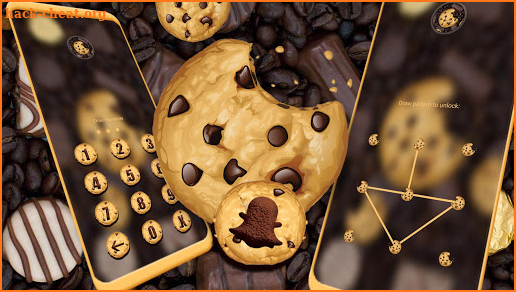 Chocolate Cookie Theme screenshot