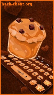 Chocolate Cupcake Keyboard screenshot