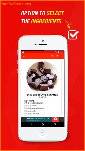 Chocolate Fudge Recipes screenshot