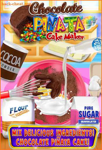 Chocolate Piñata Cake Maker - Kids Dessert Food screenshot