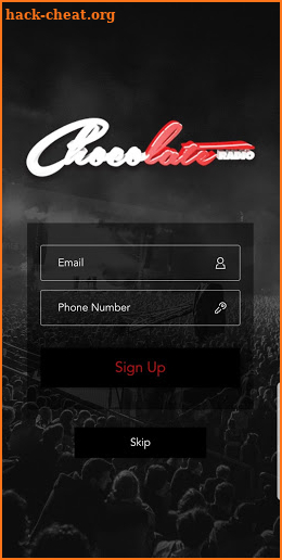Chocolate Radio 2.0 screenshot