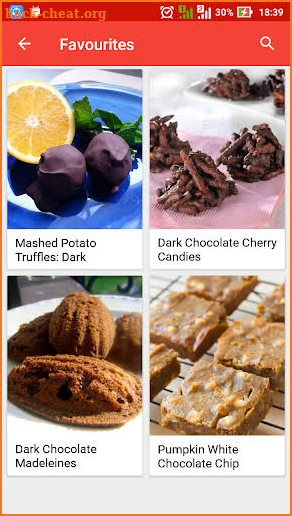 Chocolate Recipes screenshot