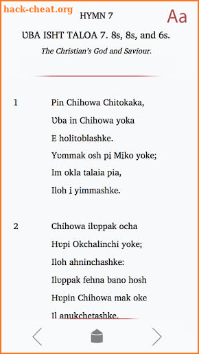 Choctaw Hymns screenshot