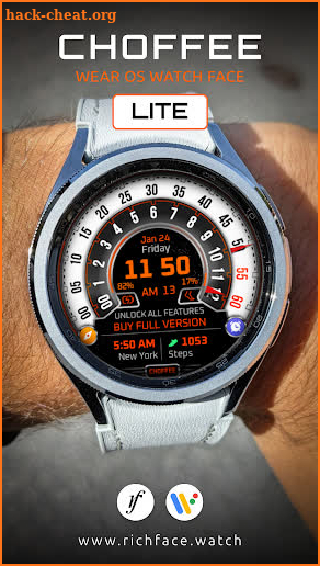 Choffee Lite Watch Face screenshot