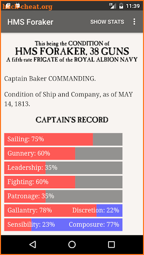 Choice of Broadsides: HMS Foraker screenshot