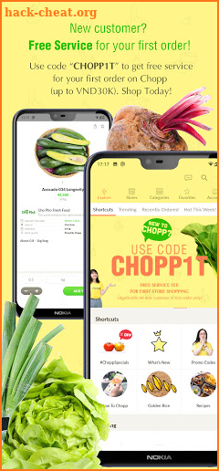 Chopp.vn - On-demand Online Grocery screenshot