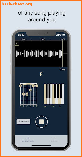 Chord AI - Real time Chord Recognition screenshot