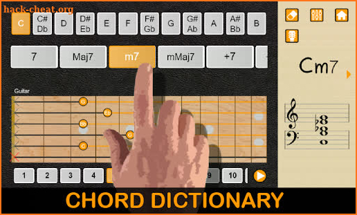 Chord Analyser (Chord Finder) screenshot