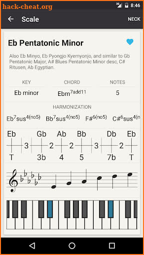 Chord! (Guitar Chord Finder) screenshot