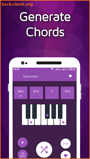 Chord Progression Generator screenshot