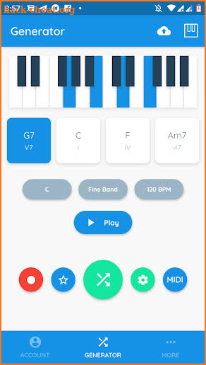 ChordChord: Progression Generator & Music Maker screenshot