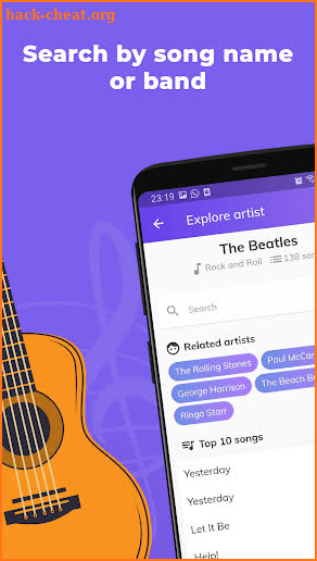ChordCloud: Guitar Chords with Songs & Lyrics Tabs screenshot