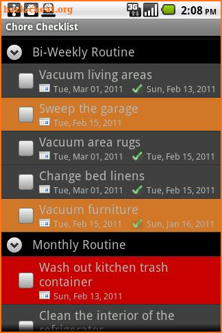 Chore Checklist Cloud Connector screenshot