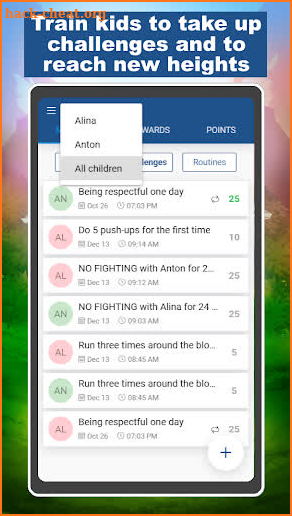 Chore Heroes - A tool to teach kids life lessons screenshot