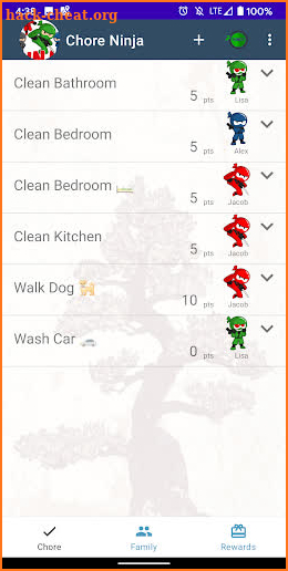 Chore Ninja - Chore App for Families screenshot