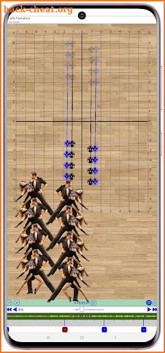 ChoreoMaker - Dance - Choreo - Formation screenshot