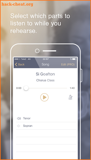 ChorusClass - Easy choir rehearsals screenshot