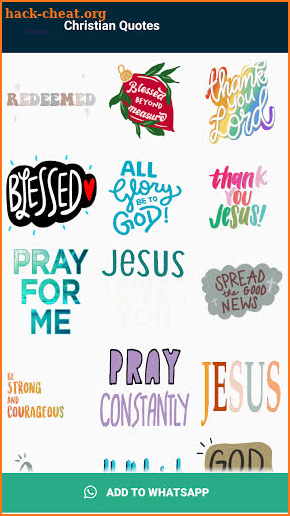 Christian Animated Stickers screenshot