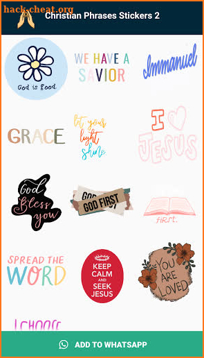 Christian Animated Stickers screenshot