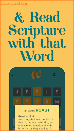 Christian Bible Word Game screenshot
