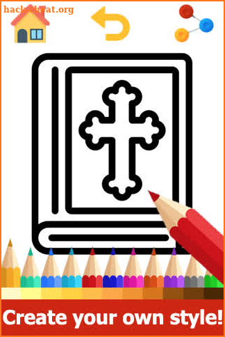 Christian Coloring Pages: Christian Coloring Books screenshot