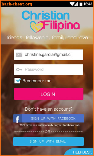 Christian Filipina Dating screenshot