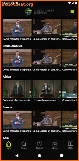 Christian Media International screenshot