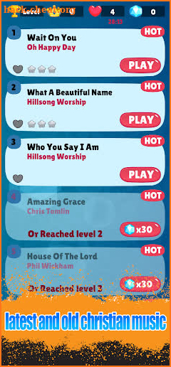 Christian Music Piano Game screenshot