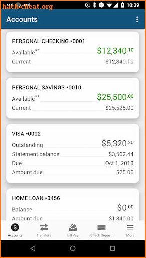 ChristianFCU Banking screenshot