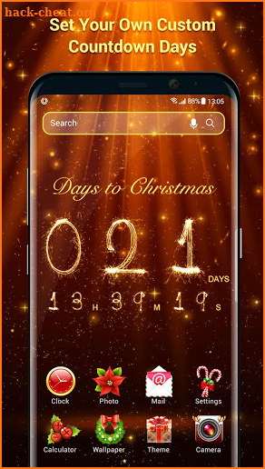 Christmas 3D Launcher & Countdown Widget screenshot