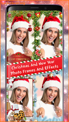 Christmas And New Year Photo Frames And Effects screenshot