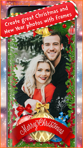 Christmas And New Year Photo Frames And Effects screenshot