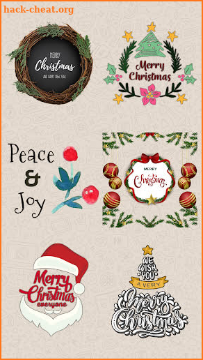 Christmas & New Year Stickers 2020 - WAStickerApps screenshot