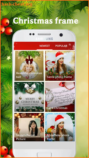 Christmas &New year frame 2020 screenshot