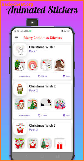 Christmas - Animated Stickers screenshot