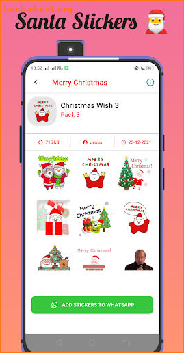 Christmas - Animated Stickers screenshot