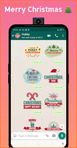 Christmas Animated Stickers 2021 screenshot