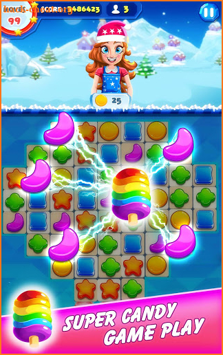 Christmas Bash - Santa Claus Match 3 Puzzle screenshot