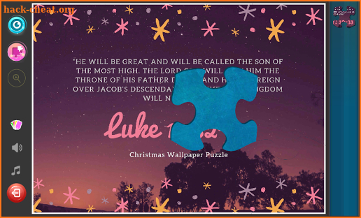 Christmas Bible Verses Puzzle screenshot