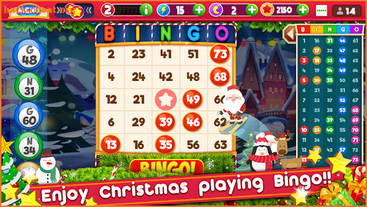 Christmas Bingo screenshot