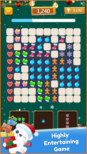 Christmas Block Puzzle Games: Drop and Classic screenshot