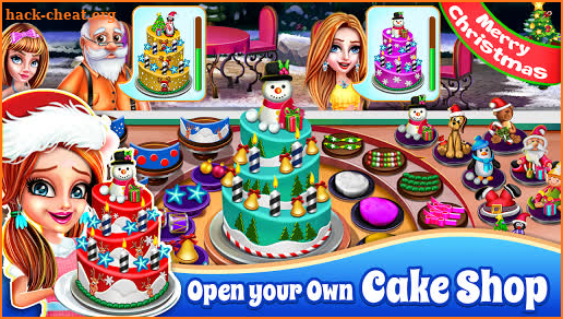 Christmas Cafe - Chef Restaurant Cooking Games screenshot