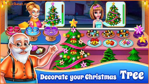 Christmas Cafe - Chef Restaurant Cooking Games screenshot