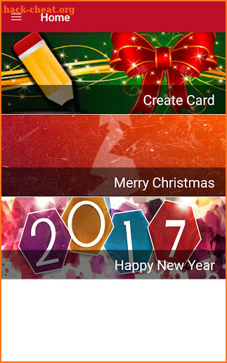 Christmas Cards screenshot