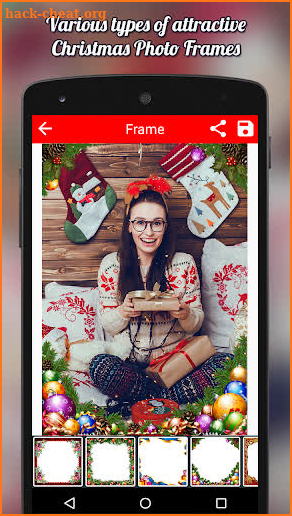 Christmas Cards And Frames screenshot