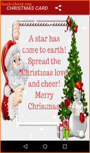 christmas cards (Awesome greeting cards) screenshot