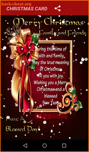 christmas cards (Awesome greeting cards) screenshot