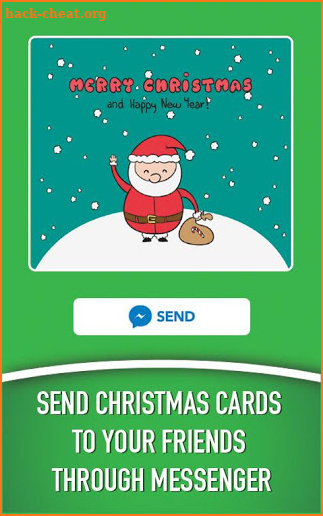 Christmas Cards for Messenger screenshot